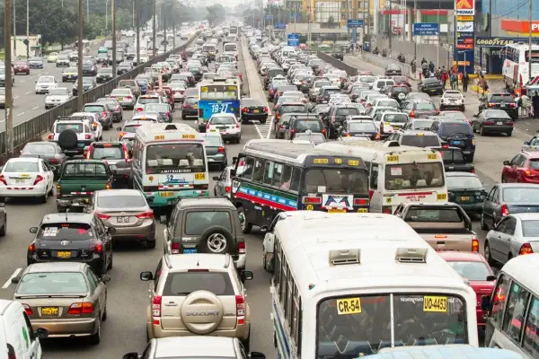 ¿En qué zonas de Lima hay mayor congestión vehicular?